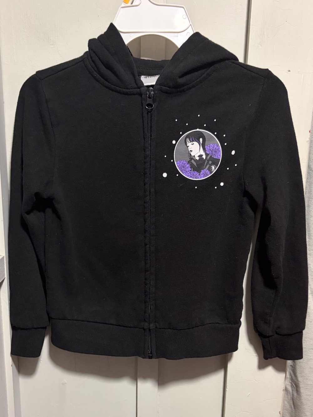 Kids Wednesday hoodie size s